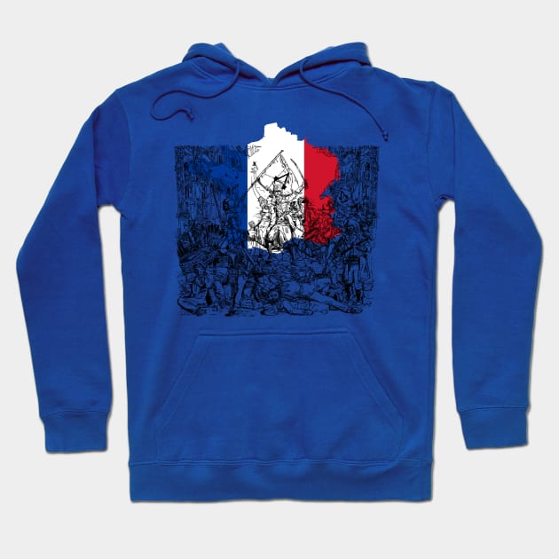 The French Revolution Hoodie by Pixelmania